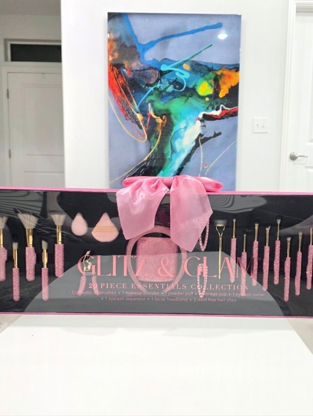 Glitz and Glam Pink Rhinstone 29 piece Essentials Collection New Viral